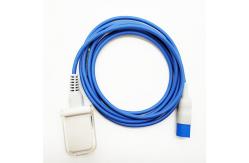 China HP 8 Pin TPU Blue SPO2 Extension Cable Wear Resistant Oem / Odm Availible supplier