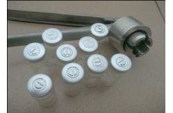 China 20mm Diameter Bottle Manual Vial Crimper For 10ml Bottle Flip Off Cap supplier
