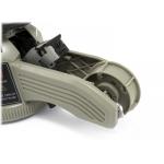 Solid Transparent Desktop Tape Dispenser Plastic Electric 3mm Width Office Use for sale