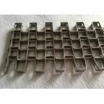Anti Rust 304 Stainless Steel 100mm Flat Wire Mesh Belt for sale