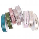 Customized colors Birthday Ribbon Children's Gift Packaging Baking Cake Strap Color Ribbon 45 meters/roll Happy Birthday for sale