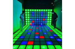 China 30x30cm Factory Interactive Active Activate Game Led Floor supplier