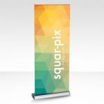 80 X 200 Pull Up Stand Advertising Banners Retractable Pop Up Banner Pull Up Banner for sale