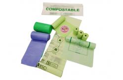 China 33 Gallon 124 Litre 1.1 Mil Compostable Leaf Bags Ocean Friendly supplier