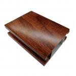 5.0mm Wood Finish Aluminium Profiles For Building Materials for sale