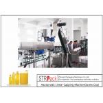 Intelligent Electric Screw Bottle Capping Machine PCL Control Capacity 40-100 BPM