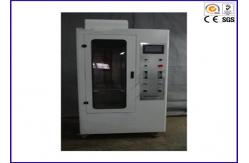 China 90 / 45 Degree Flammability Tester , Flame Retardant Test For Hard Casing supplier