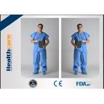 Nonwoven Disposable Hospital Scrubs Protective Clothing For Operation Room for sale