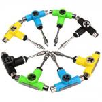 Skate Tool 10-In-1 Multi Function Skateboard Multi Tool Nylon Metal for sale