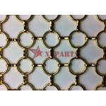 Metal Ring Mesh Linked With S Hook As Partition Curtain For Interior Decoration for sale
