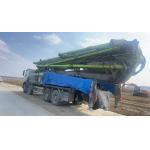 Used Zoomlion 63m Concrete Pump Truck Pumping Efficiently And In Good Condition