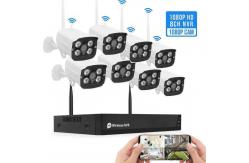 China 2MP 1080P NVR WiFi Camera Kit CCTV Wireless 8CH Tuya Smart Life supplier
