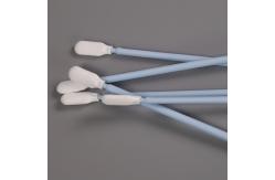 China Autoclavable Cleanroom Swab Double Layer Polyester Microfiber Swabs supplier