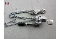 China Aluminium Alloy Chain Lightweight Hoist Easy Handling Portability supplier