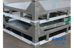 China ISO Galvanized 4 Layer Stacking 1.5T Steel Transport Pallet supplier