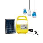 5 Watt 6V 6000mah Solar Home Lighting System For House Reading for sale