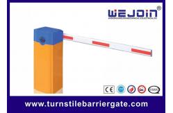 China 3m Boom Parking Barrier Toll Gate 80W For Highway Station supplier