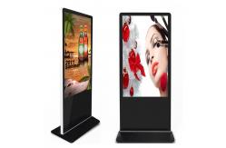 China 32-86inch Black White Lcd Free Standing Digital Signage Aluminum Shell Super Thin supplier