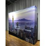 Tension Fabric Pop Up Display Backdrop Stand 3x4 For Wall Advertising Exhibition for sale