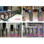 Biometric Automatic Rotate Tripod Turnstile Gate Half Height For Entrance