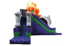 China Custom Made Mega Octopus Inflatable Water Slide Pool Toboggan Pour Piscine supplier