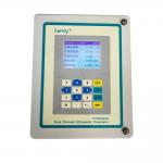 0.5% accuracy dual channel clamp on ultrasonic flowmeter 0.01-15m/s bidirectional for sale