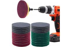 China 4 Inch Drill Power Brush Tile Scrubber Scouring Pads Cleaning Kit supplier