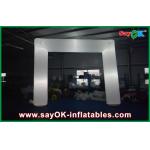 Large White Light Inflatable Entrance Arch Big Rental Inflable Arch Price Event Advertisement for sale
