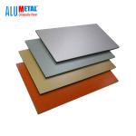 1220x2440mm Brushed PVDF Aluminum Composite Panel Sheet 5mm AA1100 for sale