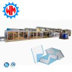 Automatic Underpad Making Machinery Fluff Pulp SAP Underpad Manufacturing Machinery for sale
