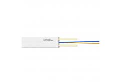 China LSZH Outer Protection GJXFH FTTH Drop Cable with Parallel Metal Reinforcements supplier