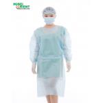 Disposable Medical Use Non-Woven Or SMS Material Isolation Gowns With Elastic Wrist For Hospital for sale
