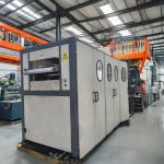 5000kg Fully Automatic PP/PS Plastic Thermoforming Machine with Max Forming Width of 420mm for sale