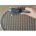 Round 2.3mm Diameter Crimped Wire Mesh Food Bbq Grill Grates Grid for sale