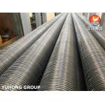 High Frequency Welding ASTM A106 Gr.B Carbon Steel Fin Pipe For Heater for sale