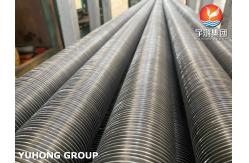 China Customized High Frequency Welded / HFW Solid Finned Tube For Boiler Economizer supplier