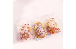 China Hard Candy Transparent Opp Header Bag Recyclable Cellophane Bags For Food Packaging supplier