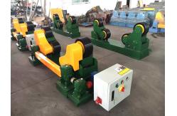 China Self Adjustment Welding Pipe Rollers 10t Capacity Tank Pipe Turning Rollers supplier