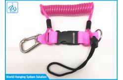 China Strong PU Anti Lost Retractable Safety Lanyards supplier