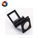 Linen Tester 15x LED Folding Magnifying Glass Scale Metal 2 Button Cells