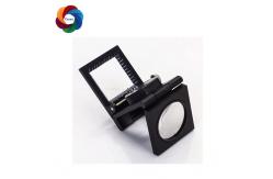 China Linen Tester 15x LED Folding Magnifying Glass Scale Metal 2 Button Cells supplier