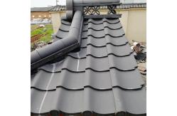 China Artisanal Japanese Ceramic Roofing Tile Insulating Clay Handmade Craftsmanship Enhances Classic Architecture supplier