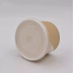 Printable Microwave Disposable Food Packaging Hot Soup Containers Insulated Takeaway Disposable Paper Bowl for sale