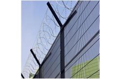 China Welded Wire Mesh Anti Climb 358 High Security Fence For Prison supplier
