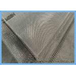 Crimped SS304 316 Stainless Steel Metal Woven Screen Filter Wire Mesh Square Hole Shape for sale