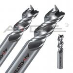 U Shape 3 Flute End Mill Uncoated CNC Milling Cutter 0.6μm For 700 Aluminium for sale