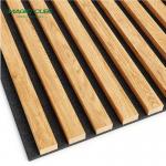 Modern Design Style MDF 27mm Pattern Polyester Pet Acoustic Panels for Wall Covering for sale