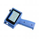 Blue 2.8 Inch Screen Smart Handheld Small Inkjet Machine Half Inch Food Packaging Production Date Coding Machine for sale