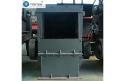 China Mobile Box Crusher Station Tire Crushing Stone Line Box Hammer Crusher supplier