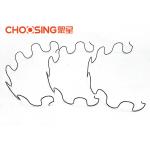 Excellent Elasticity Zig Zag Couch Springs , 25 Sinuous Wire Springs Round Shaped